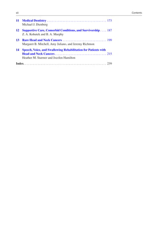 Multidisciplinary Management Of Head And Neck Cancer Ravi A Chandra | PDF