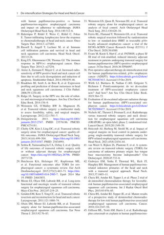 Multidisciplinary Management Of Head And Neck Cancer Ravi A Chandra | PDF