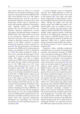 Multidisciplinary Management Of Head And Neck Cancer Ravi A Chandra | PDF