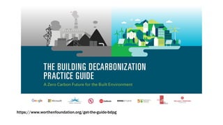 Decarbonizing the Built Environment (Part 1) | PDF