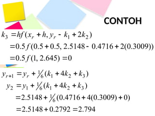 Numerical Analysis - Runge-Kutta Method.ppt