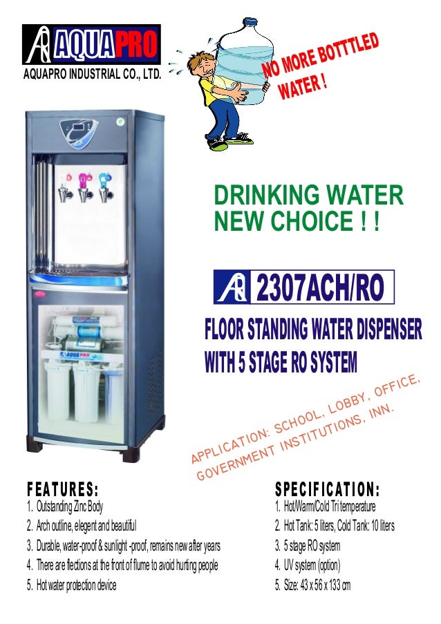 AQUAPRO WATER DISPENSER WITH RO SYSTEM IN UAE