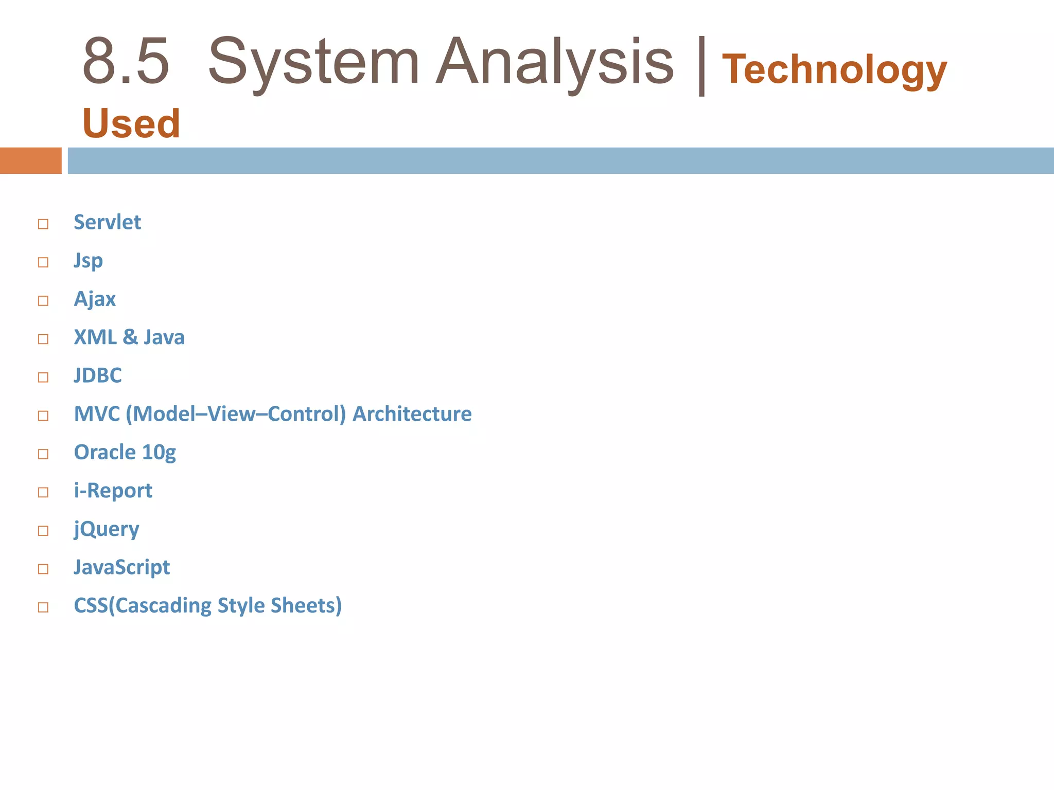 8.4  System Analysis | Data Flow DiagramSecond Level Diagram (Adding Employee) : 