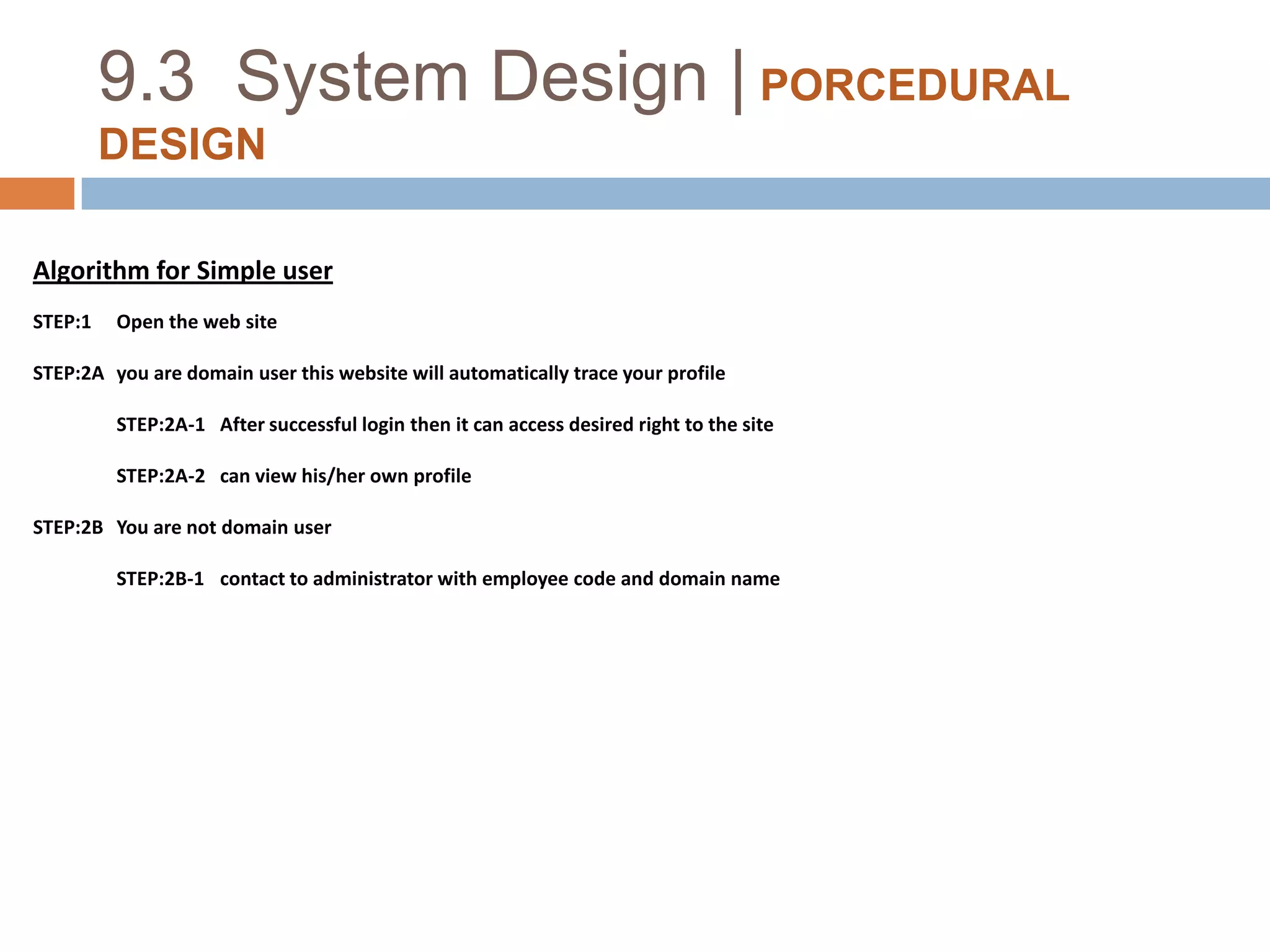 9.2  System Design | Data Dictionary
