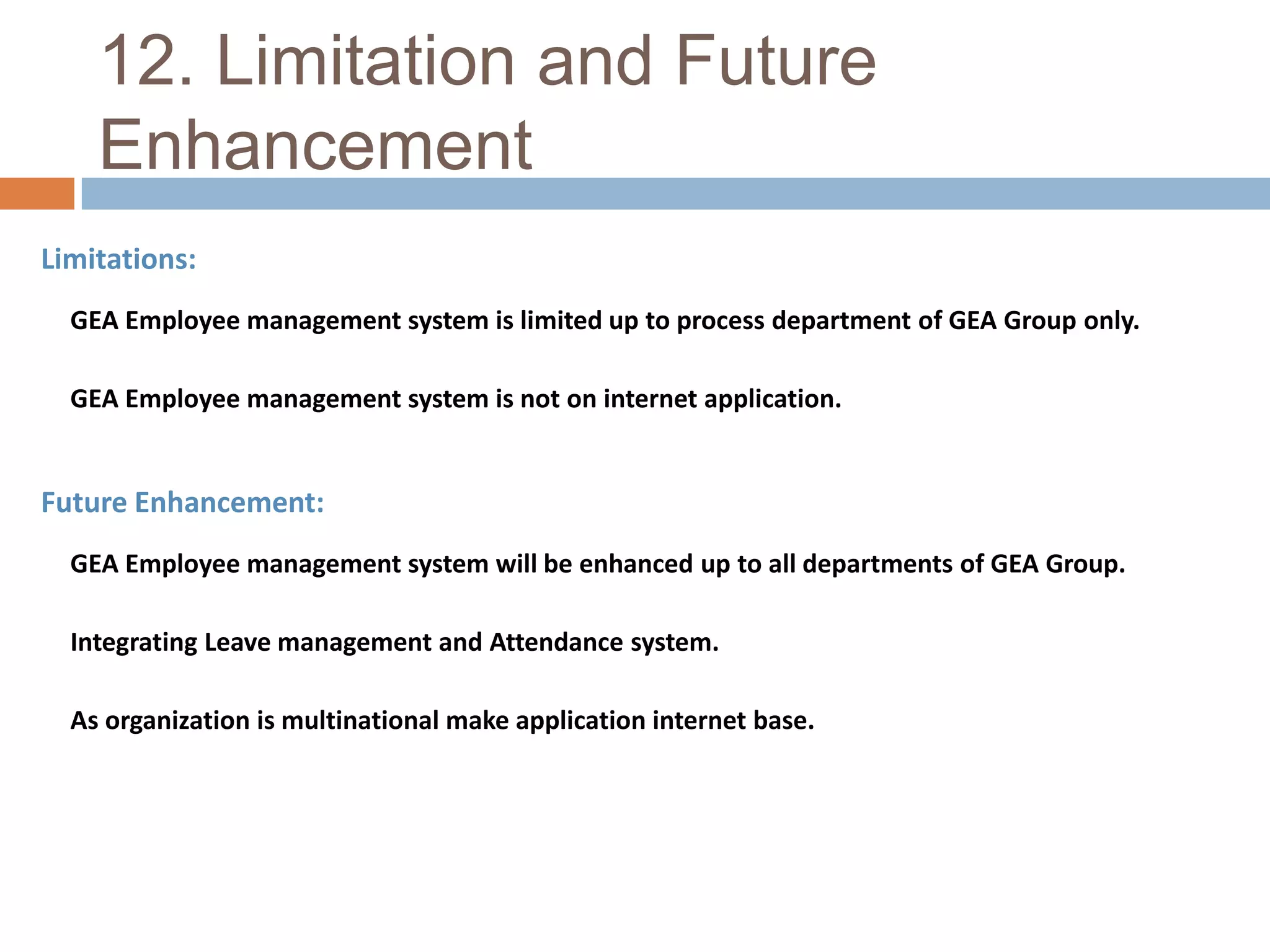 12. Screen Shot | Employee Profile View