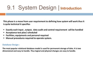8.4  System Analysis | Data Flow DiagramSecond Level Diagram (For tracing employee and reporting utility : 