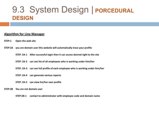 9.2  System Design | Data Dictionary