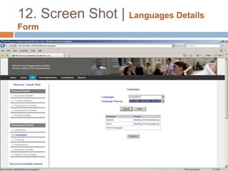 12. Screen Shot | Add Employee