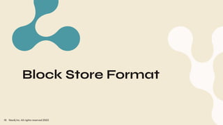 Block Store Format
Neo4j Inc. All rights reserved 2023
16
 