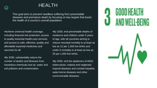 Sustainable Development Goals | PPT