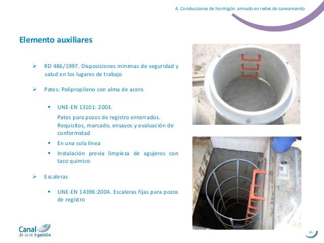 JORNADA TÉCNICA SOBRE CANALIZACIONES DE HORMIGÓN ARMADO (I)