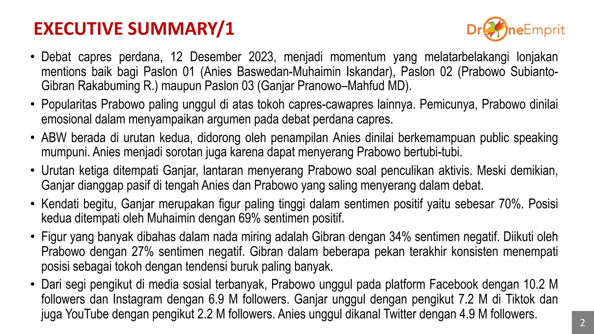 Dinamika Populeritas dan Sentimen Publik | PDF