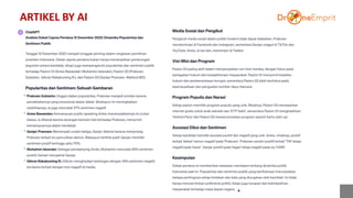 Dinamika Populeritas dan Sentimen Publik | PPT