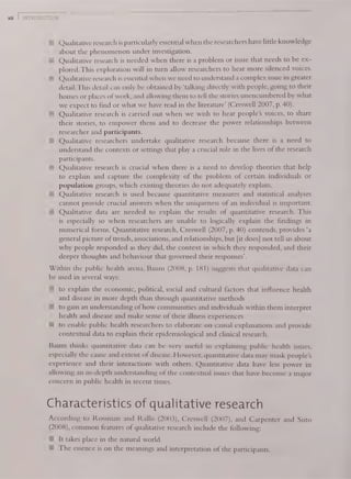 Qualitative Research Methods 3rd Edition Pranee Liamputtong | PDF
