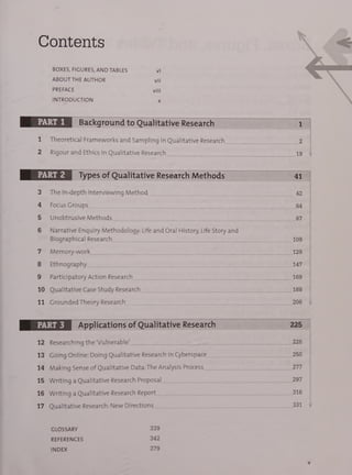 Qualitative Research Methods 3rd Edition Pranee Liamputtong | PDF