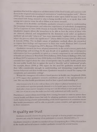 Qualitative Research Methods 3rd Edition Pranee Liamputtong | PDF