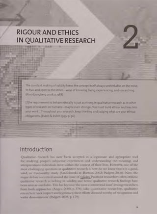 Qualitative Research Methods 3rd Edition Pranee Liamputtong | PDF