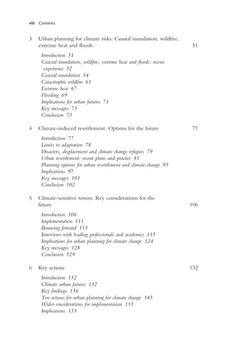 Urban Planning For Climate Change Barbara Norman | PDF