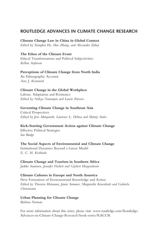 Urban Planning For Climate Change Barbara Norman | PDF