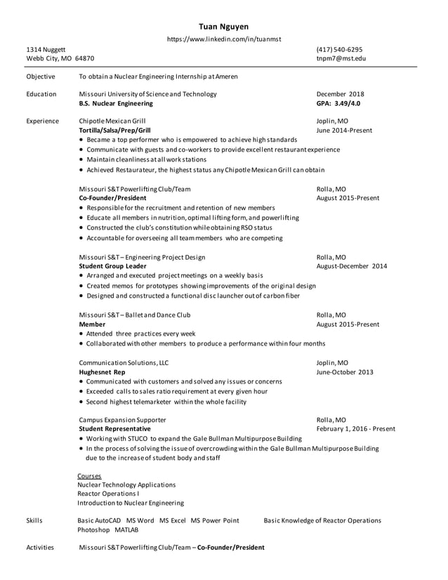 CAREER FAIR RESUME PDF - CAREER FAIR RESUME 1 638 
