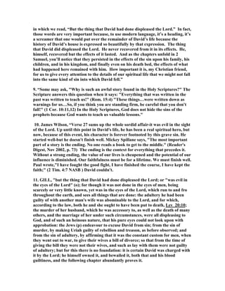 seven hundred wives of royal birth and three hundred concubines, and his wives led 
him astray. 4 As Solomon grew old, his wives turned his heart after other gods, and 
his heart was not fully devoted to the LORD his God, as the heart of David his 
father had been. 5 He followed Ashtoreth the goddess of the Sidonians, and Molech 
[a] the detestable god of the Ammonites. 6 So Solomon did evil in the eyes of the 
LORD; he did not follow the LORD completely, as David his father had done." 
David was able to handle polygamy fine and not let it damage his spiritual life. 
 