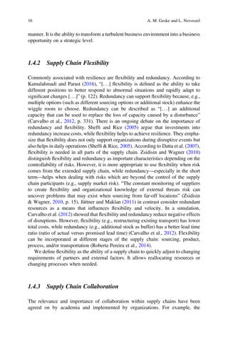 Supply Chain Resilience Insights From Theory And Practice Sebastian ...