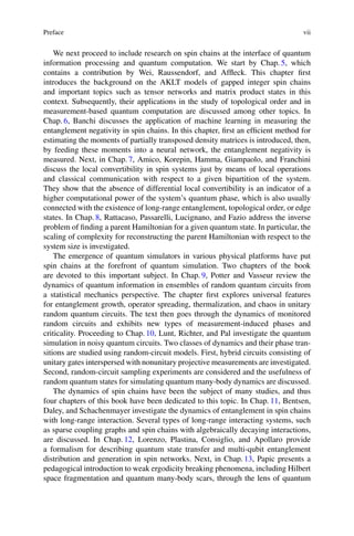 Entanglement In Spin Chains From Theory To Quantum Technology ...