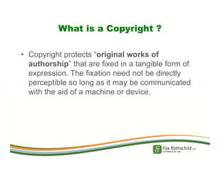 U.S. Intellectual Property Law Overview