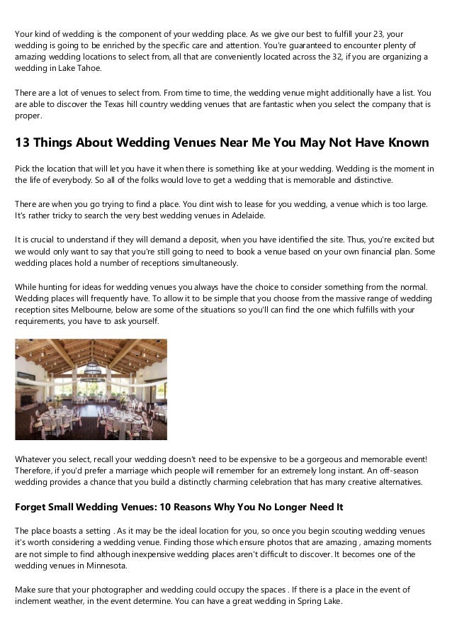 17 Signs You Work With Wedding Center