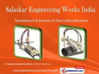 Manufacturer & Exporter of Gas Cutting Machines 