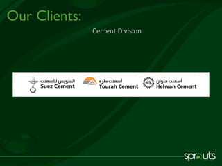 Our Clients:
Cement	Division	
 