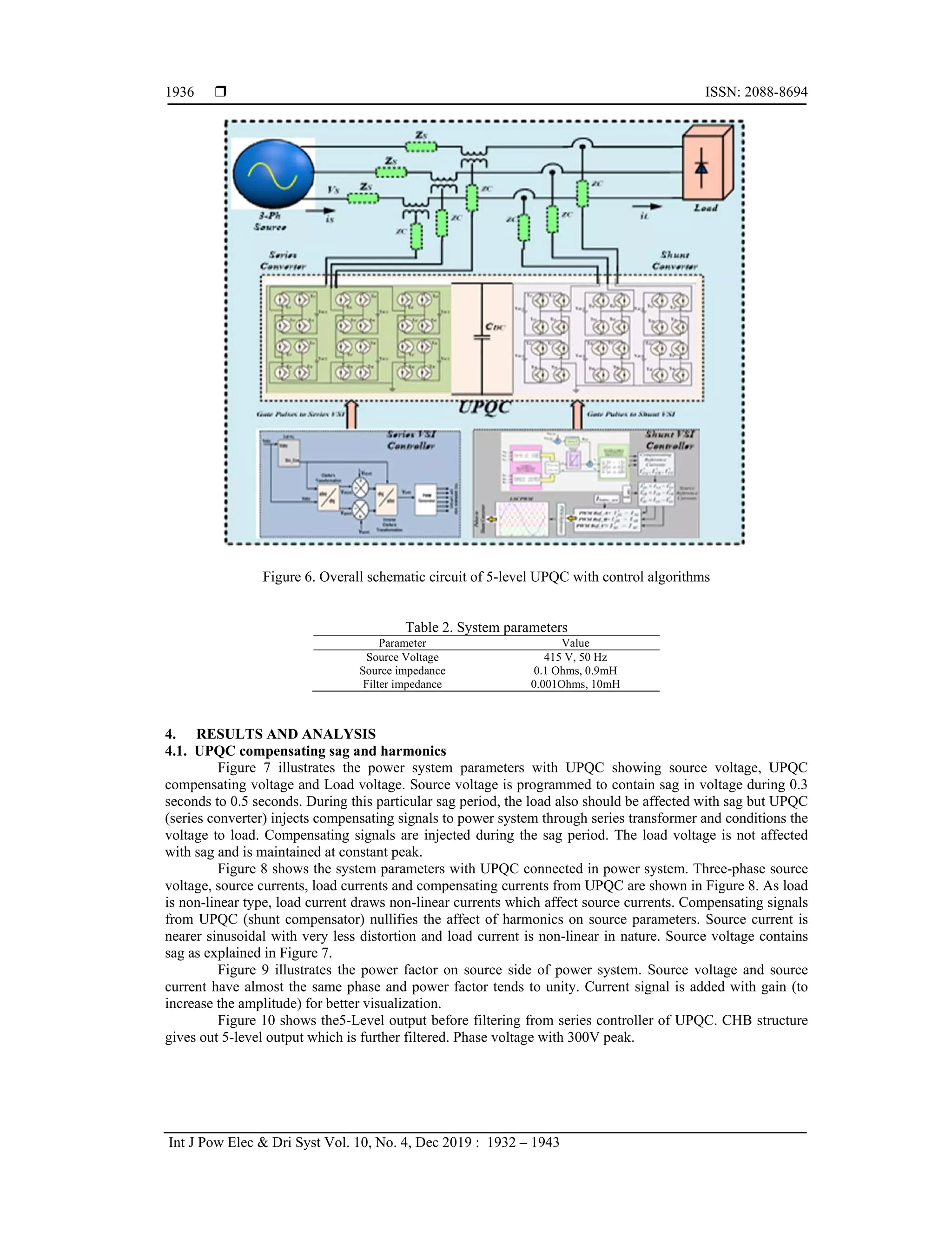 A multilevel UPQC for voltage and current quality improvement in ...