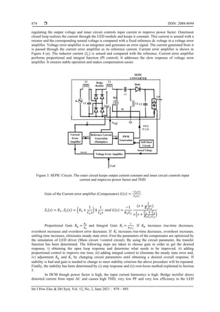 Design of a high performance AC-DC LED driver based on SEPIC topology | PDF