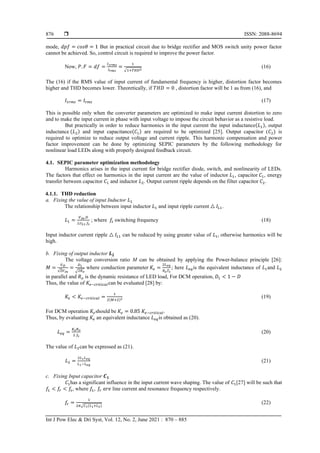 Design of a high performance AC-DC LED driver based on SEPIC topology | PDF