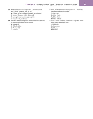 Fundamentals Of Urine And Body Fluid Analysis 5th Nancy A Brunzel | PDF