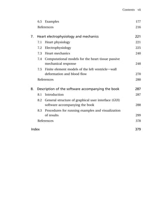 Computational Models In Biomedical Engineering Finite Element Models ...