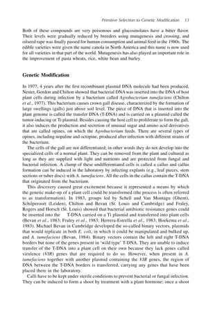 Plant Biotechnology Current And Future Applications Of Genetically ...