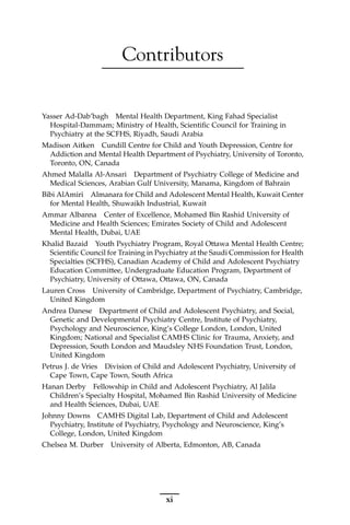 Shaping The Future Of Child And Adolescent Mental Health Towards ...