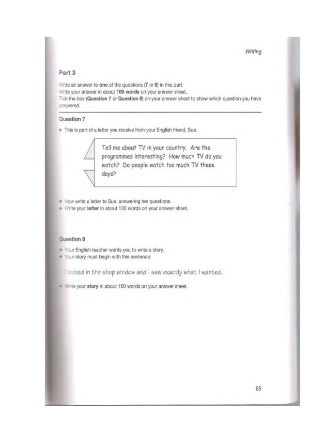 232292391 Preliminary English Test 7 Red