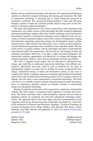 Educational Technology A Primer For The 21st Century Ronghuai Huang | PDF