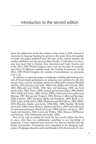 Teaching And Researching Autonomy 2nd Edition Phil Benson | PDF