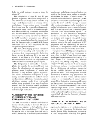 Extranodal Lymphomas Pathology And Management Cavalli Franco | PDF