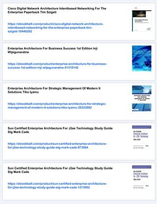 Enterprise Architecture For Digital Business Transforming It Geng Lin | PDF