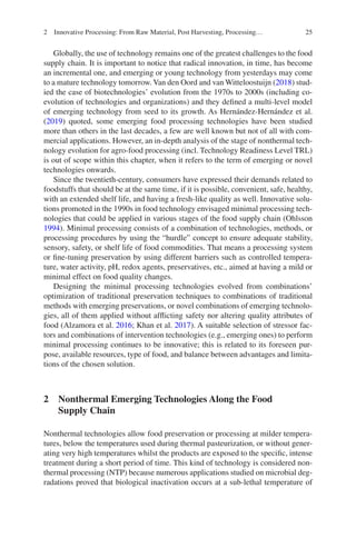 Nonthermal Processing In Agrifoodbio Sciences Sustainability And Future ...