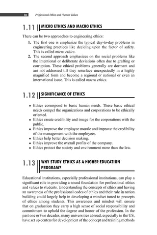 Professional Ethics and Human Values 2nd Edition D R Kiran | PDF