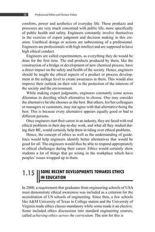 Professional Ethics and Human Values 2nd Edition D R Kiran | PDF