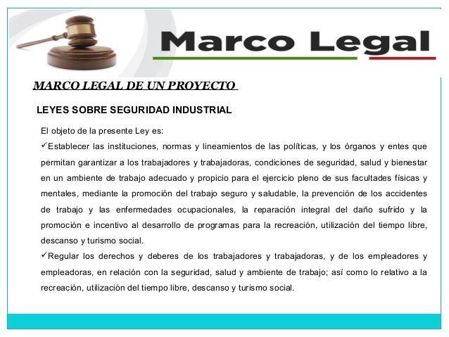 Marco Legal De Un Proyecto Social es.slideshare.net