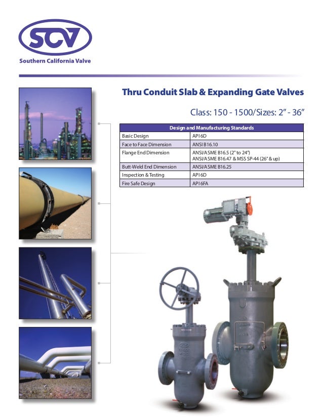Scv Expanding Gate Valves