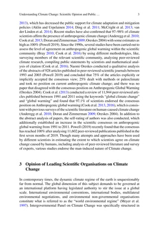 Climate Change The Social And Scientific Construct Suhaib A Bandh | PDF