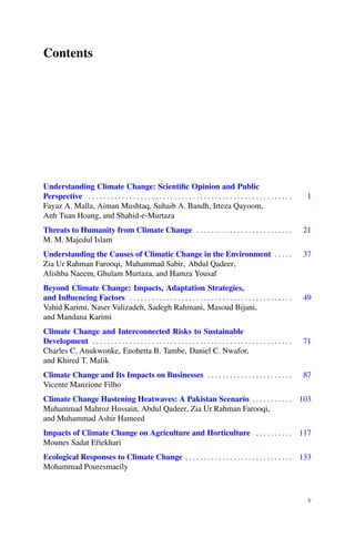 Climate Change The Social And Scientific Construct Suhaib A Bandh | PDF